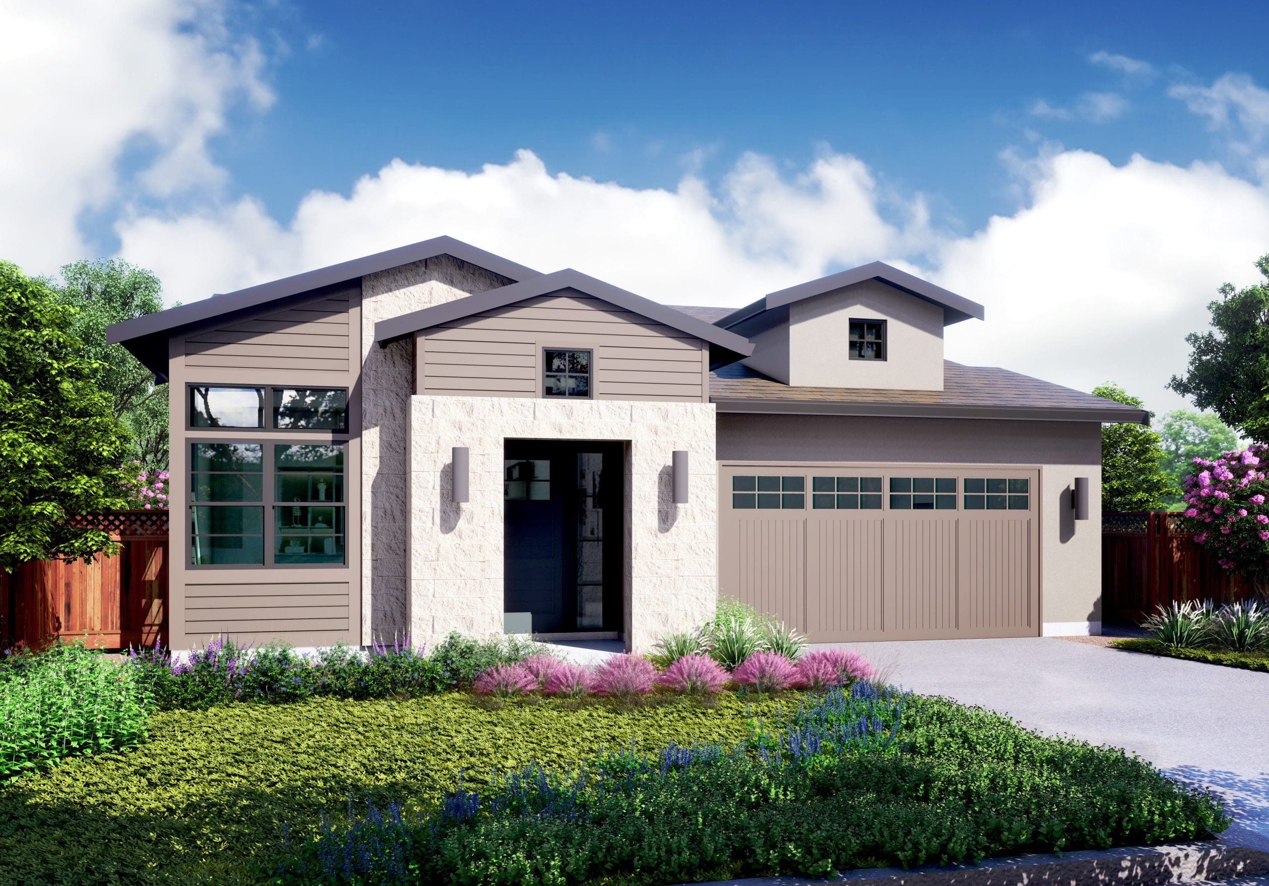 Scott Ranch Plan 1D California Ranch Front | Davidon Homes